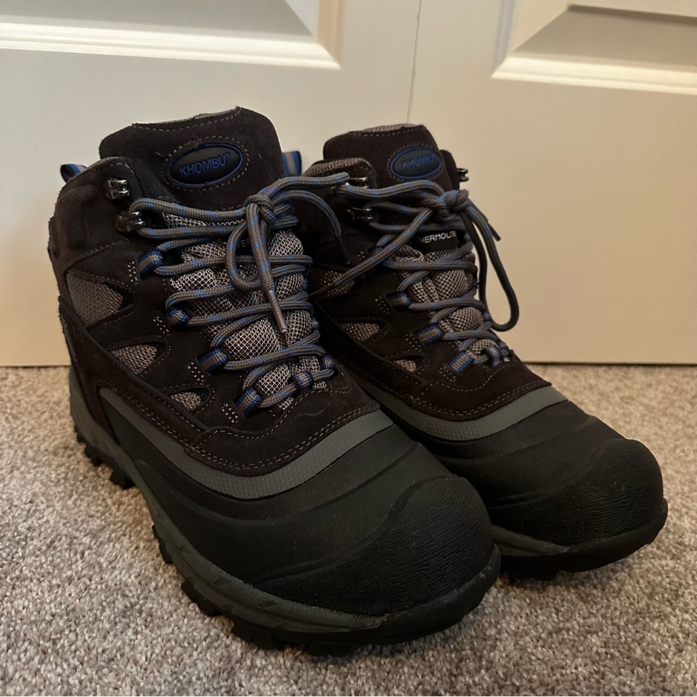 Khombu Men's Fleet Hiker Terrain Weather Rated Waterproof Trail Boots 146740